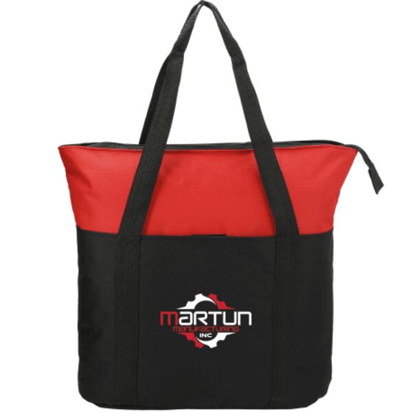 Heavy Duty Zippered Convention Tote Thumbnail